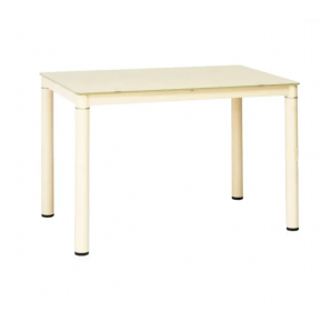 Стол обеденный SIGNAL GALANT крем/крем 100/60